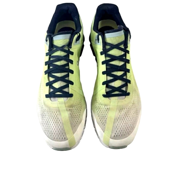 On Cloudflow Yellow Green Waterproof Running Sneaker Shoe Men 11 Women 12.5 - Picture 4 of 7